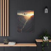 Canyon Flight Into Golden Distance Wall Art & Canvas Prints