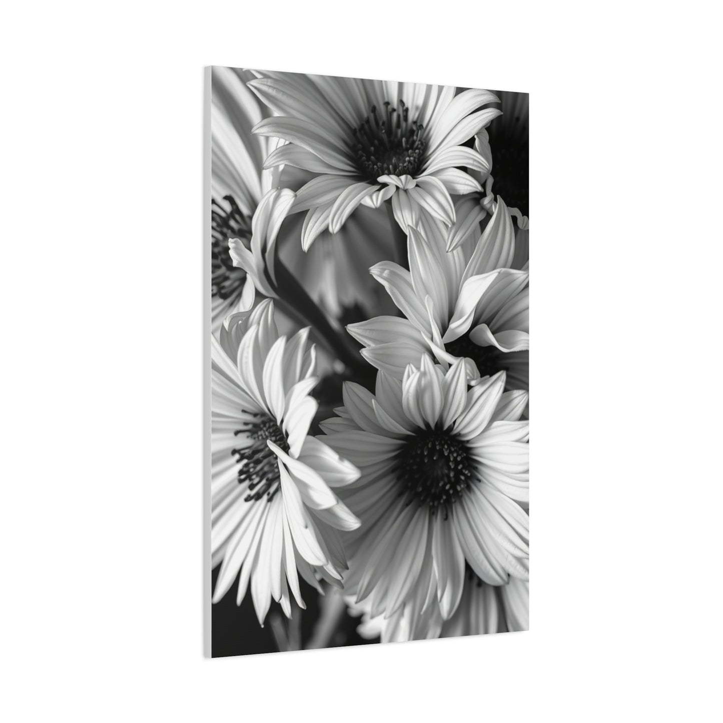 Silhouette Flora Masterpiece Wall Art & Canvas Print