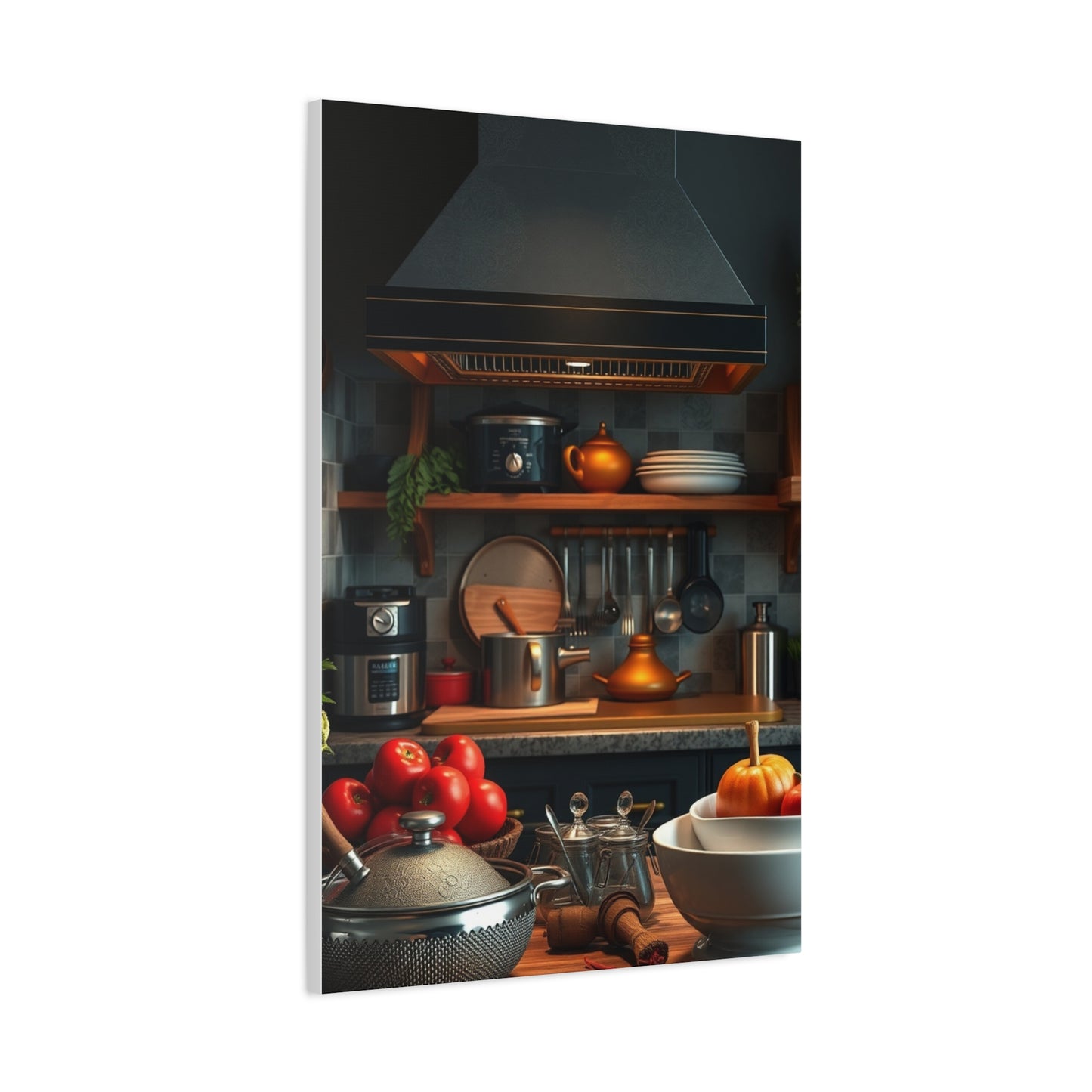 Gastronomic Artistry Display Wall Art & Canvas Print