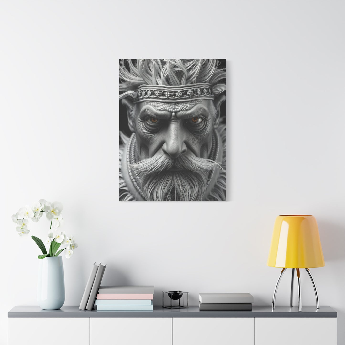 Opulent Contrast Canvas Wall Art & Canvas Print