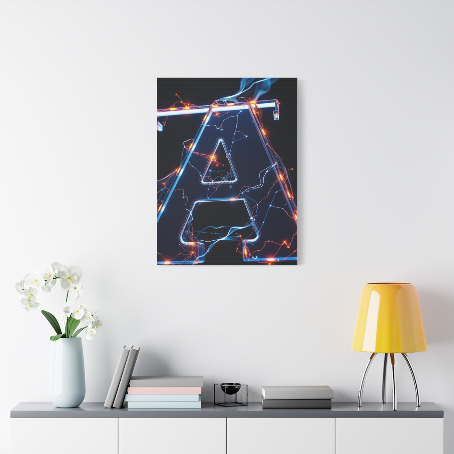 Supreme A Alphabet & Letter Art Collection Wall Art & Canvas Print