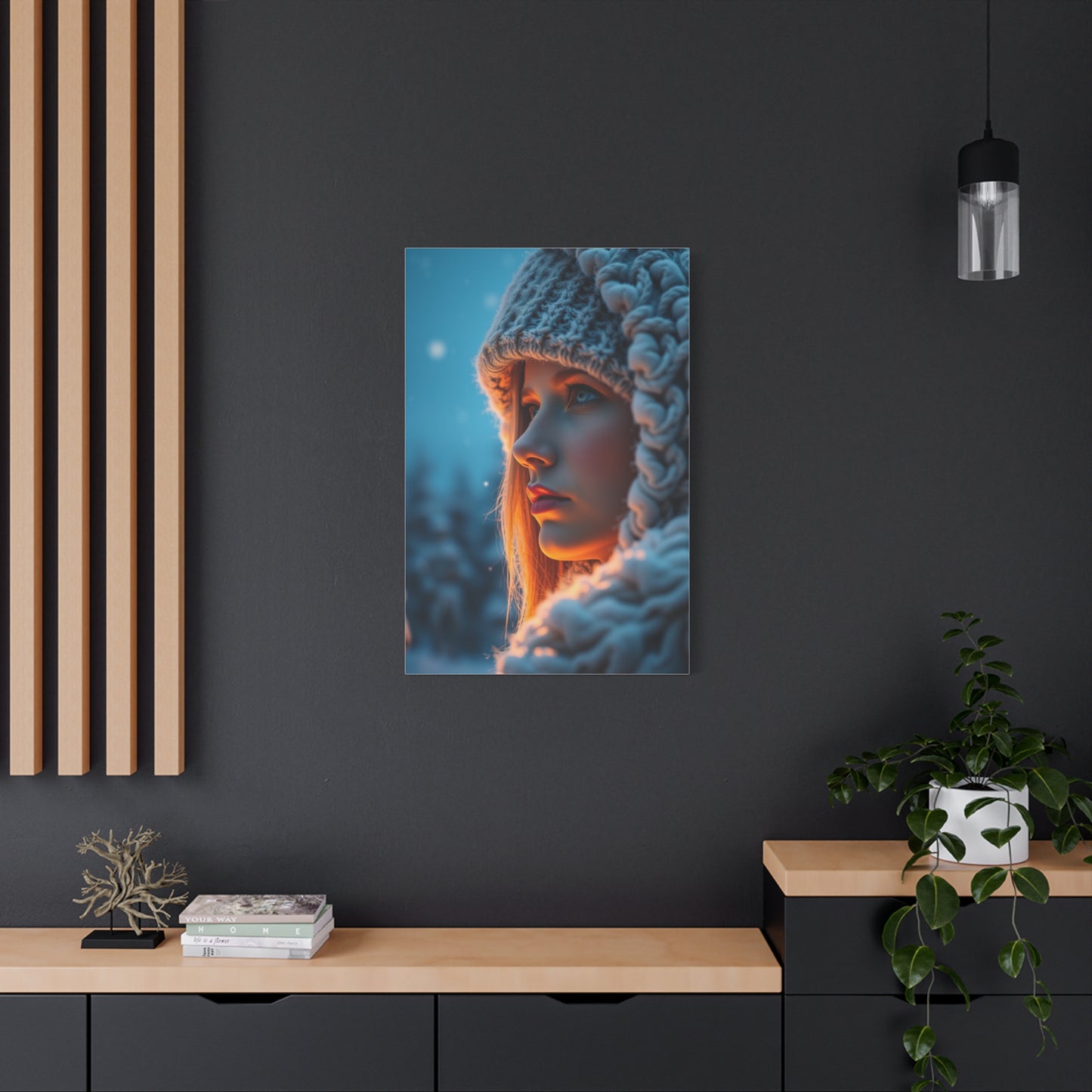 Ethereal Winter Panorama Wall Art & Canvas Print
