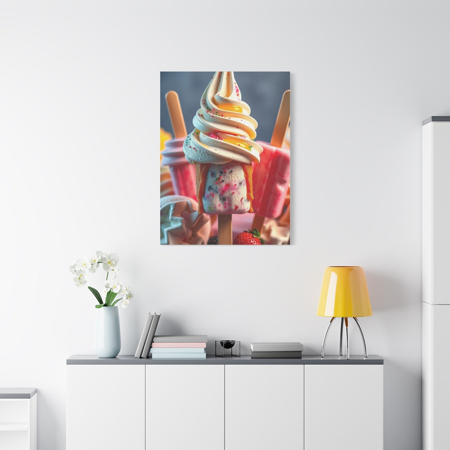 Ice Cream & Popsicle Art Supreme Gallery Wall Art & Canvas Print
