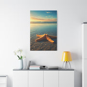 Starfish Resting in Shallow Sunset Waters Wall Art & Canvas Prints