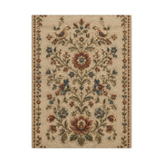 Antique Floral Embroidery Garden Panel Wall Art & Canvas Print
