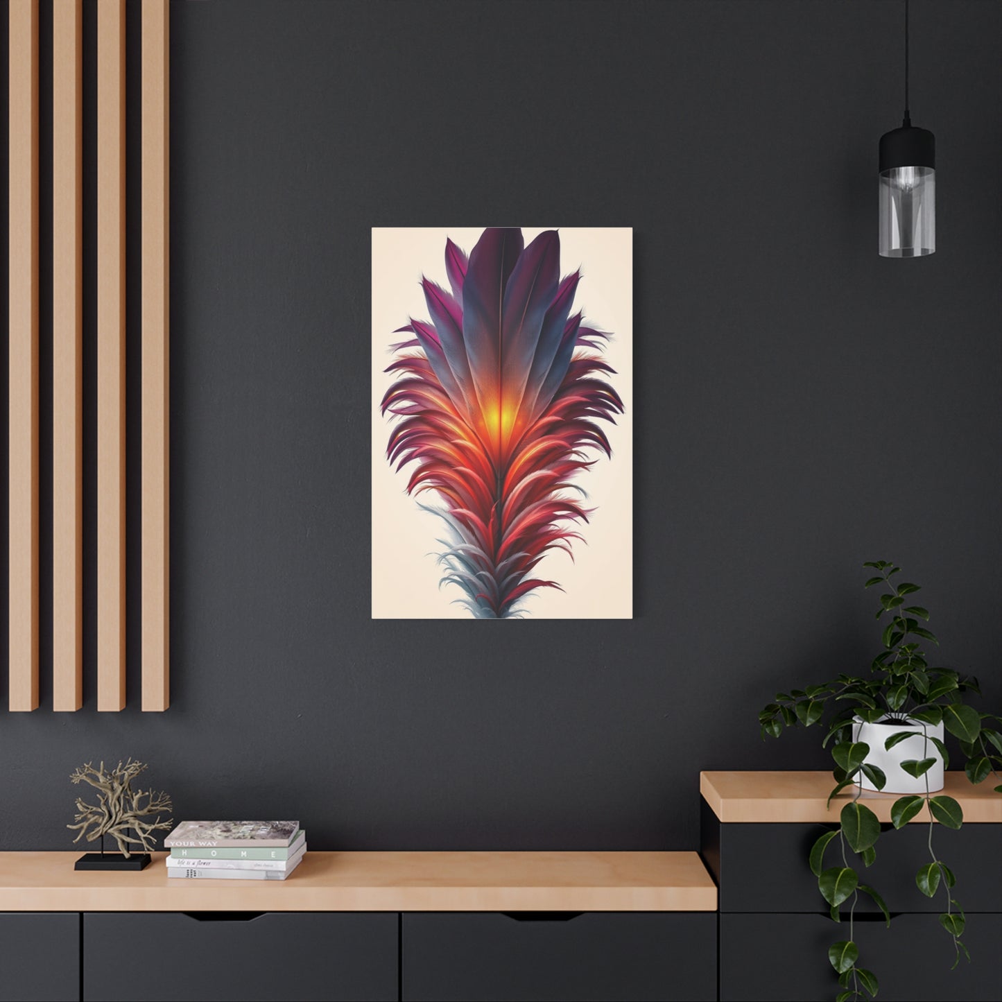 Seraphic Plume Panorama Wall Art & Canvas Print