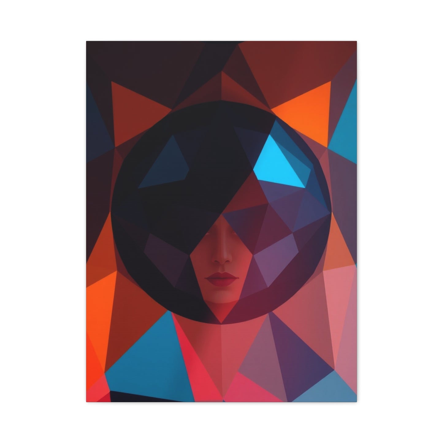 Geometric Aura Masterpiece Wall Art & Canvas Print
