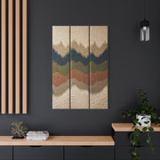 Layered Landscape Acoustic Texture Wall Art & Canvas Print