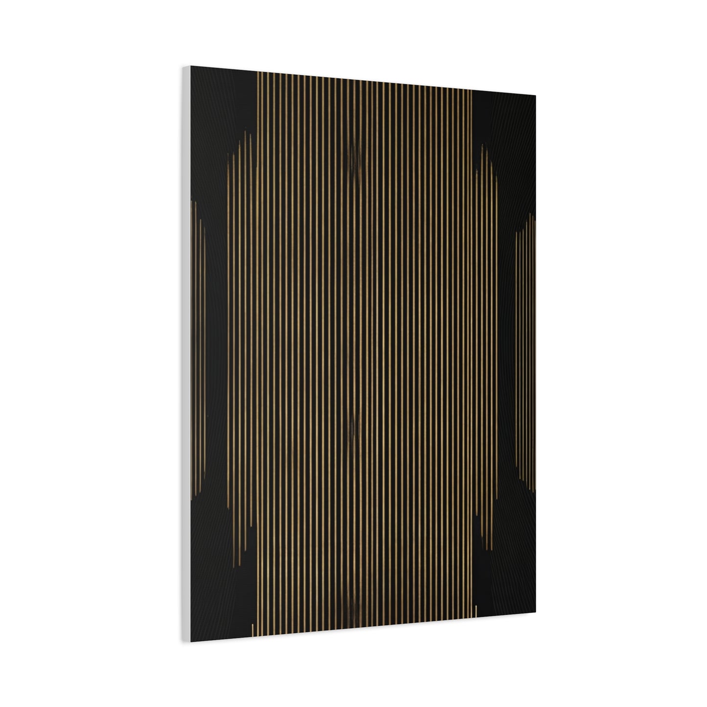 Midnight Gold Column Abstract Wall Art & Canvas Prints