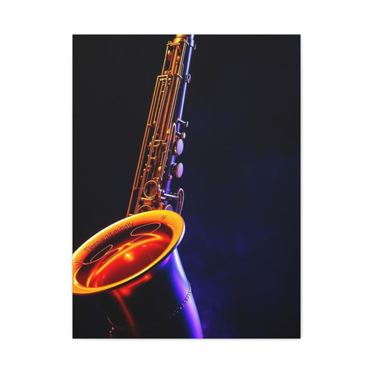 Saxophone Art Canvas Art 2 Wall Art & Canvas Print
