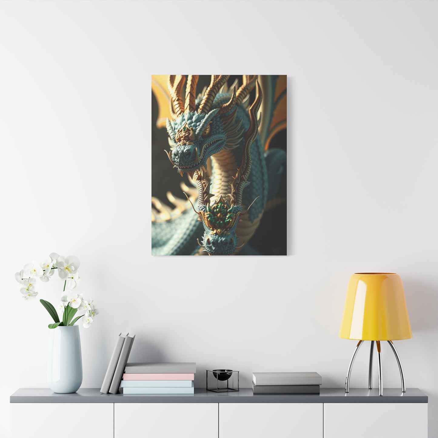 Vision Dragons Art Art Wall Art & Canvas Print