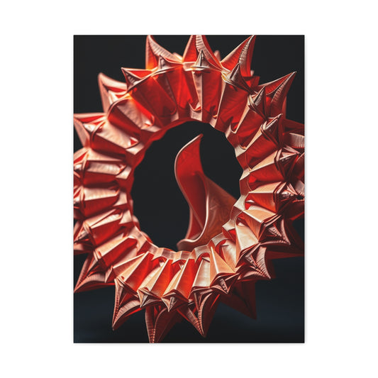 The Secrets of Origami Art Premium Canvas 17 Wall Art & Canvas Print