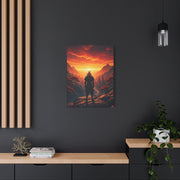 Samurai at Sunset Wall Art & Canvas Prints