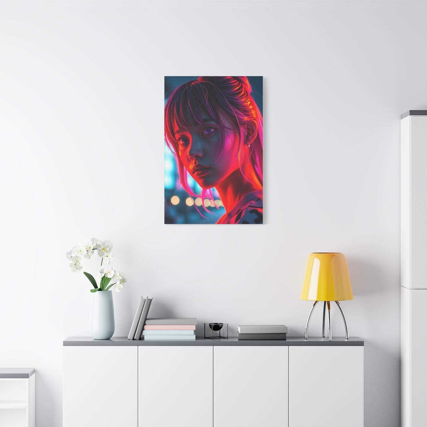 Warakami Vaporwave Art Luxury Canvas Wall Art & Canvas Print