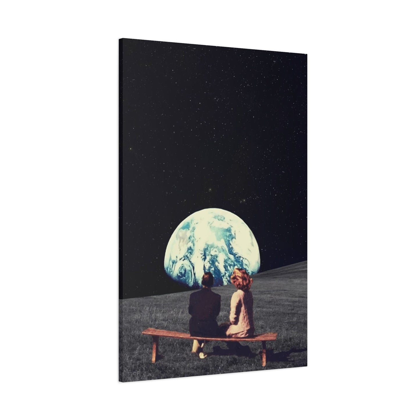 Earth from Moon Wall Art & Canvas Prints