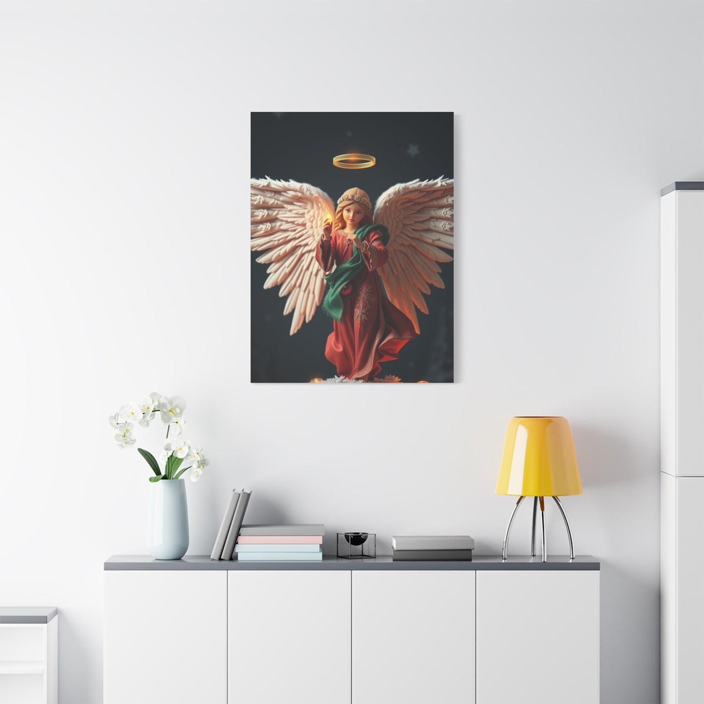 Christmas Angel Art Supreme Gallery Wall Art & Canvas Print