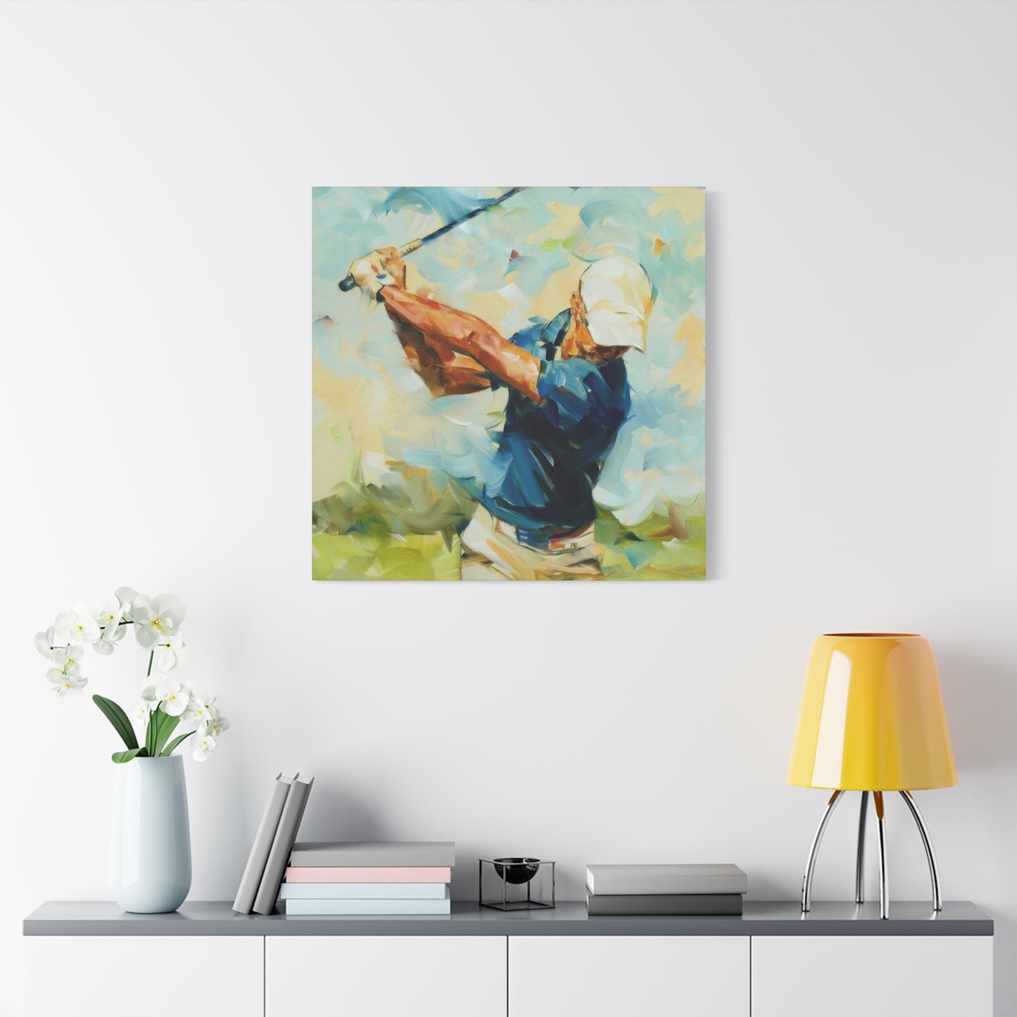 Golf Swing Wall Art & Canvas Prints