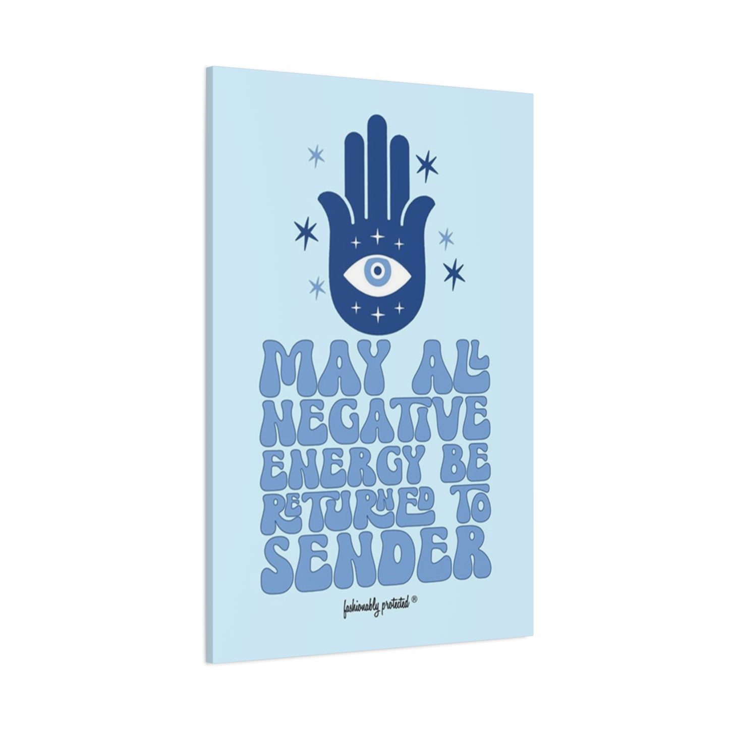 Return Negative Energy Wall Art & Canvas Prints