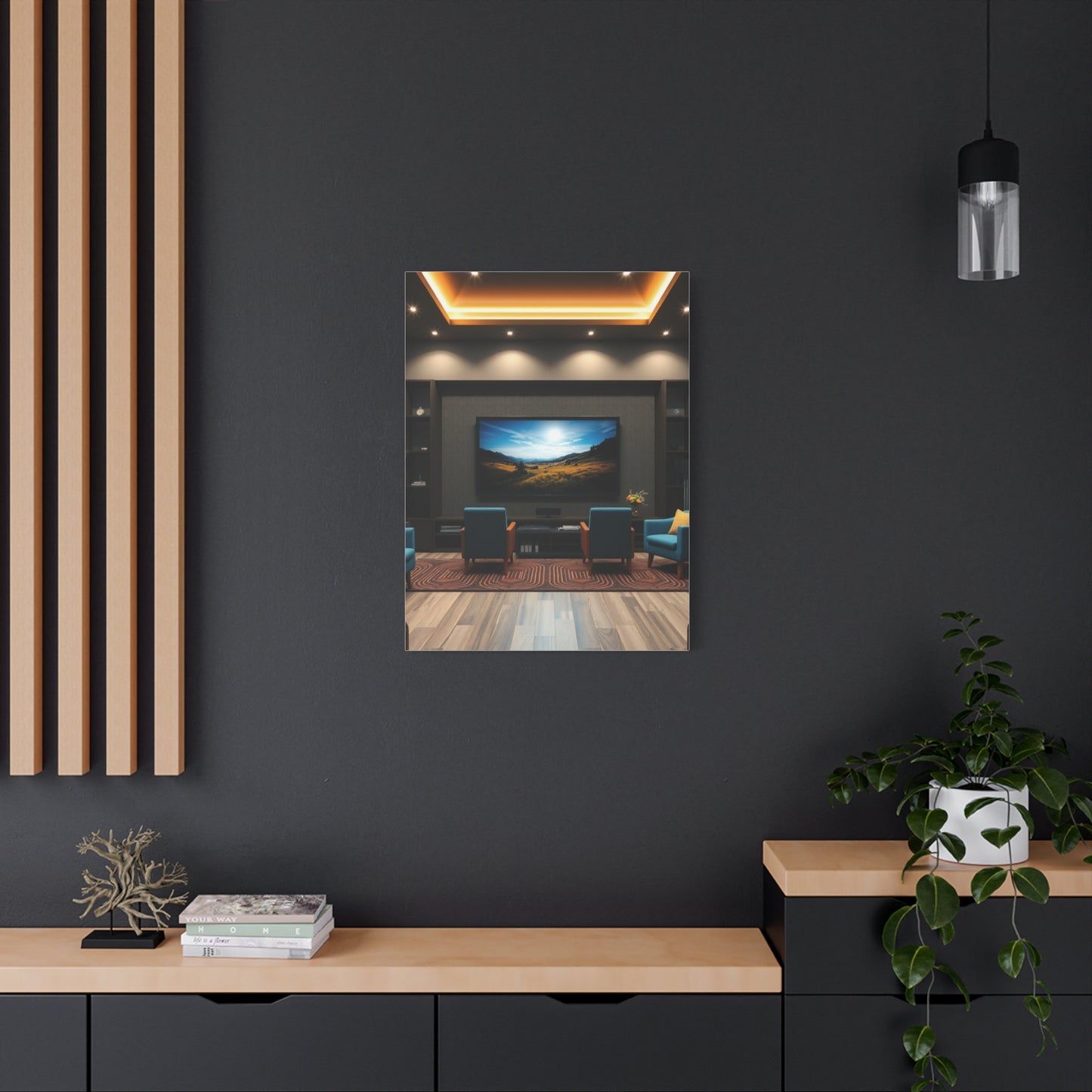Collection Home Theatre Decor Art Art Wall Art & Canvas Print