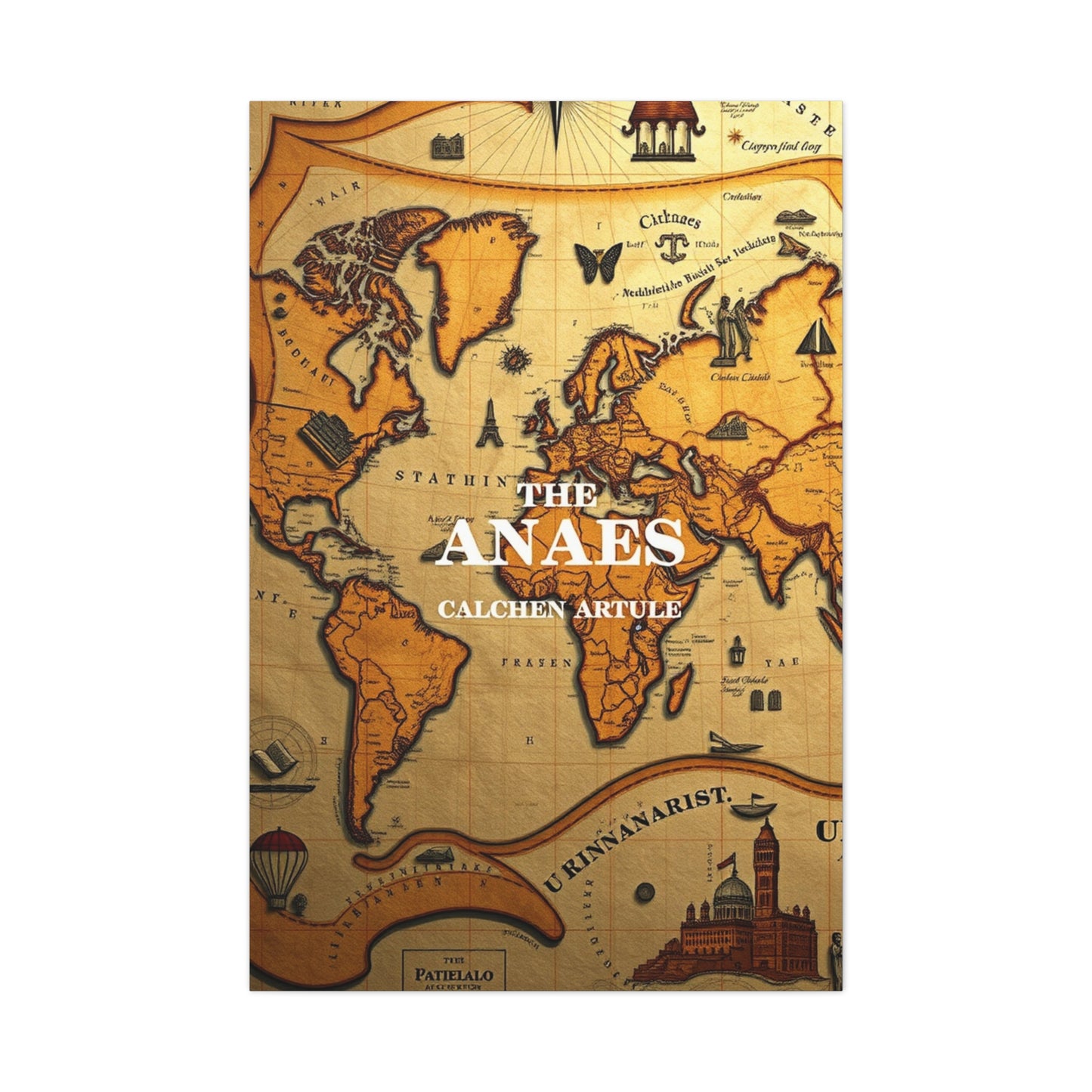 Antique Maps Art Supreme Gallery Wall Art & Canvas Print