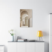 Soft Neutral Architectural Arch Wall Art & Canvas Print