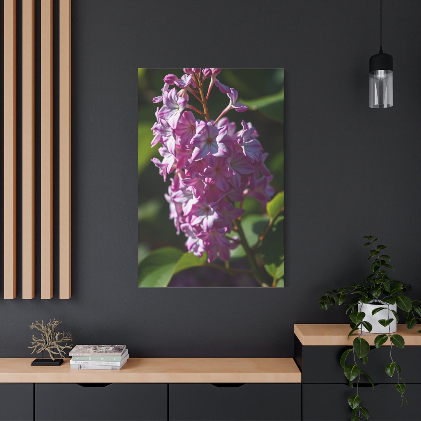 Lilac Flower Art Supreme Gallery Wall Art & Canvas Print