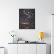 Psalm 8 Celestial Wonder Scripture Wall Art & Canvas Print