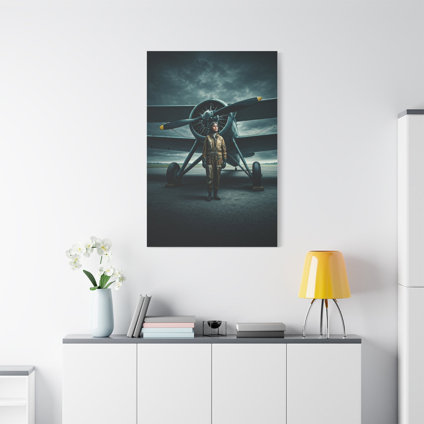 Pilot and Propeller Legacy Wall Art & Canvas Prints