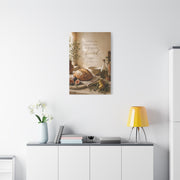 Give Us This Day Our Daily Bread Scripture Wall Art & Canvas Print