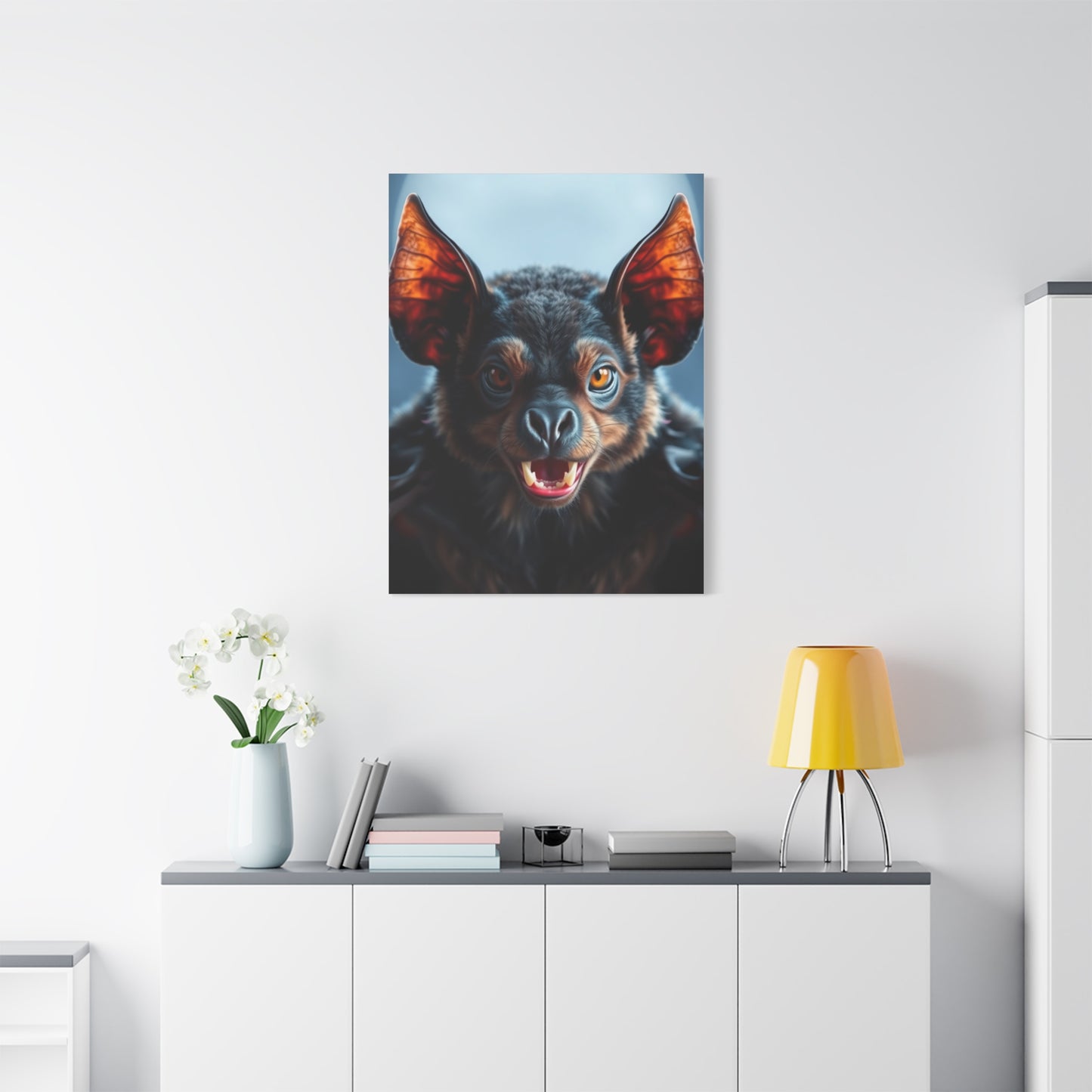 Bat Art Supreme Canvas Wall Art & Canvas Print