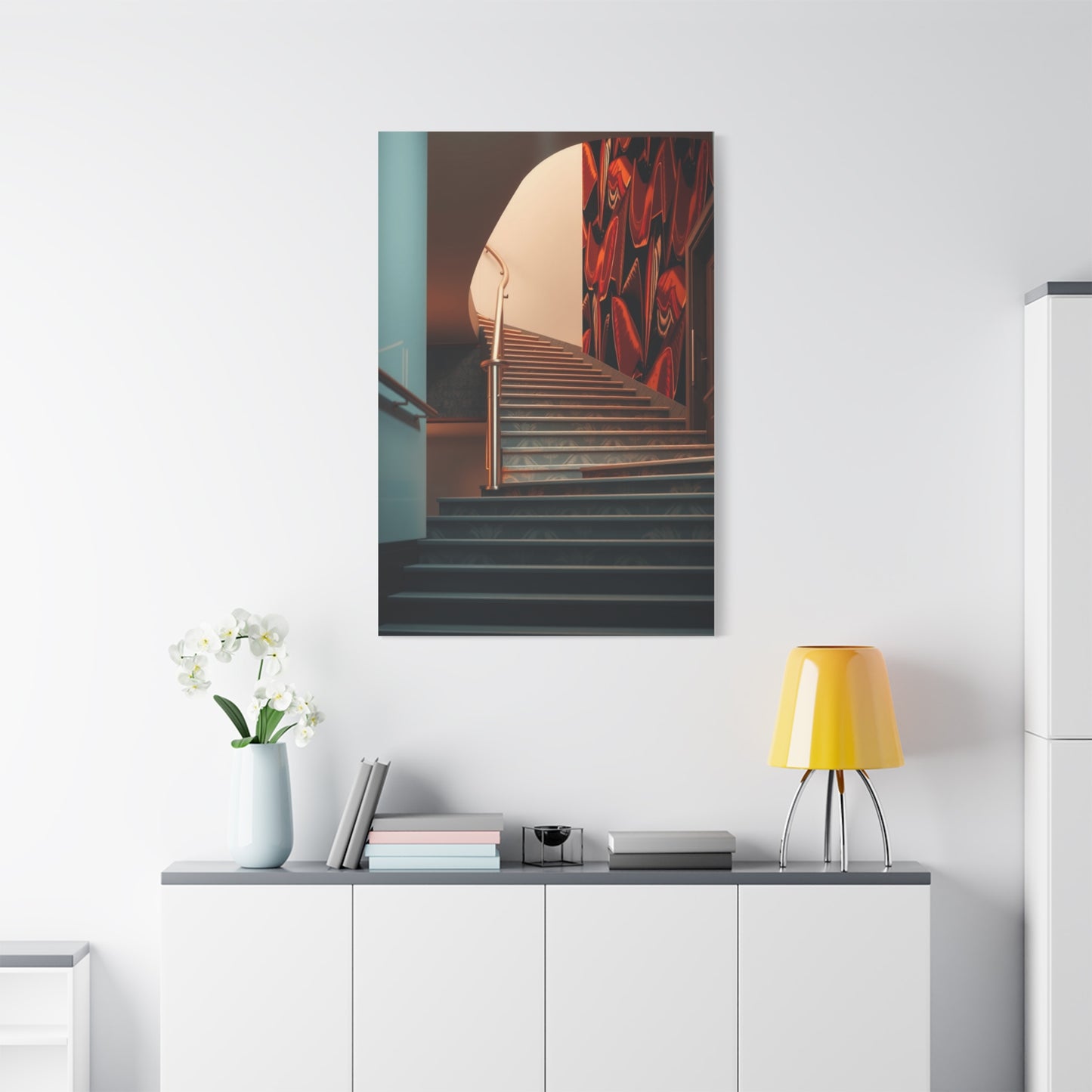 Stair & Staircase Art Canvas Art 5 Wall Art & Canvas Print