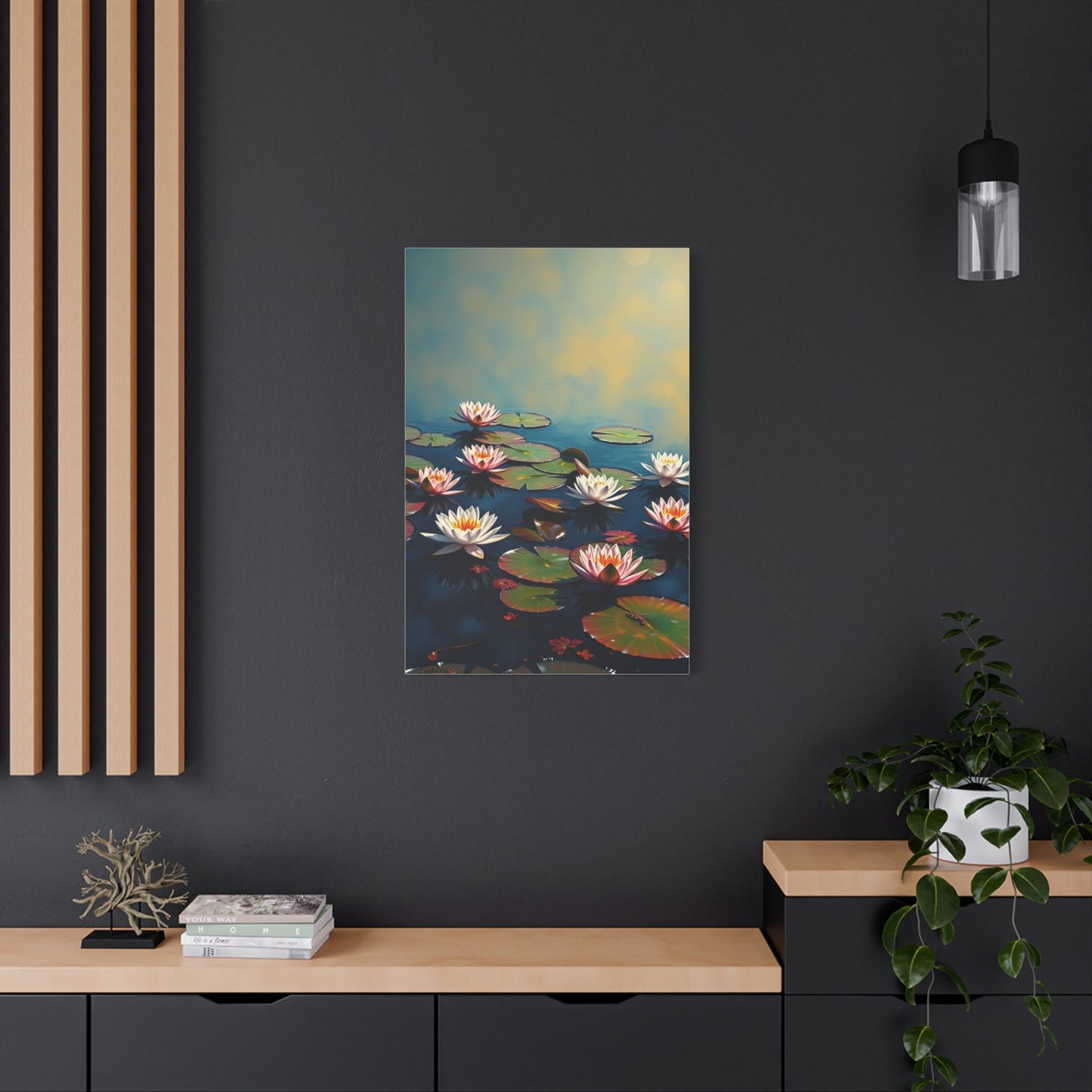 Claude Monet Water Lilies Art Supreme Gallery Wall Art & Canvas Print