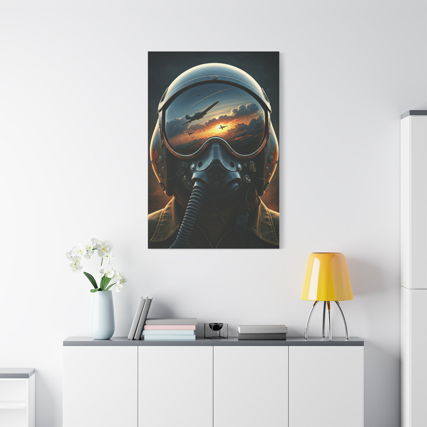 Aviator Reflection Horizon Wall Art & Canvas Prints