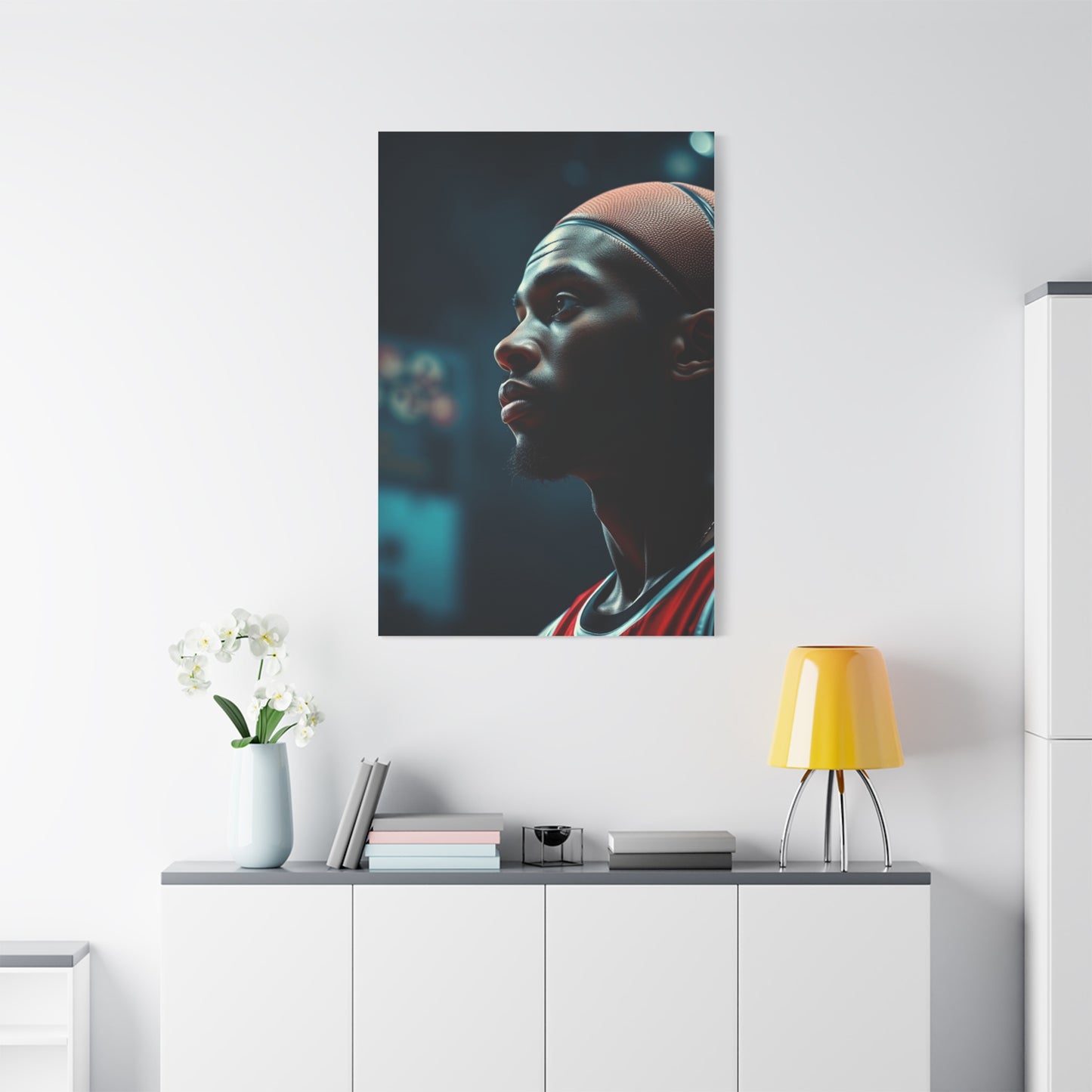 Supreme Basketball Art Beautiful Collection Wall Art & Canvas Print