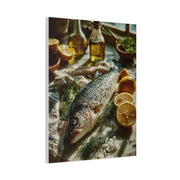 Fresh Whole Fish Mediterranean Prep Wall Art & Canvas Print