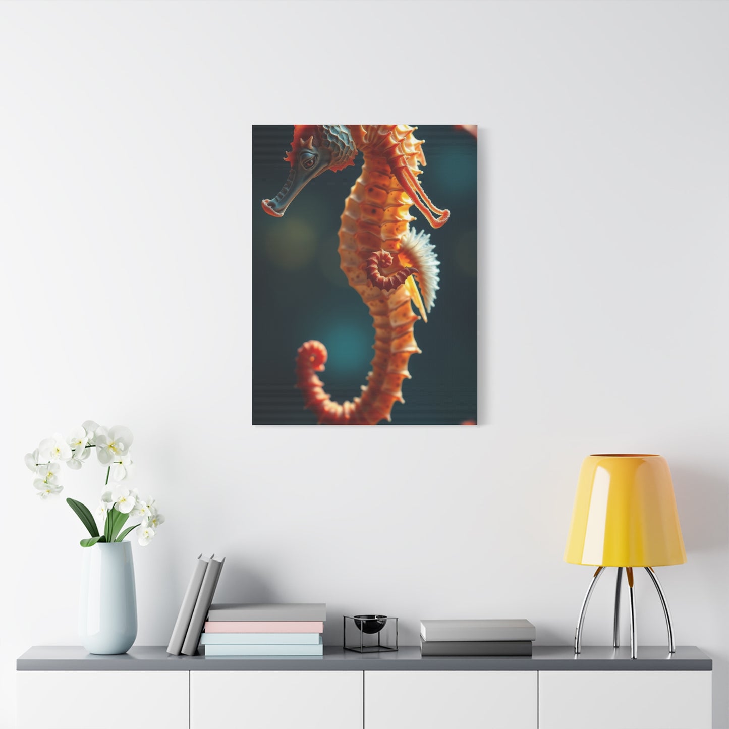 Masterpiece Seahorse Art Vision Wall Art & Canvas Print