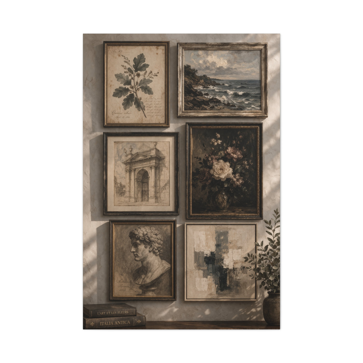 Vintage Gallery Collection Wall Art & Canvas Print