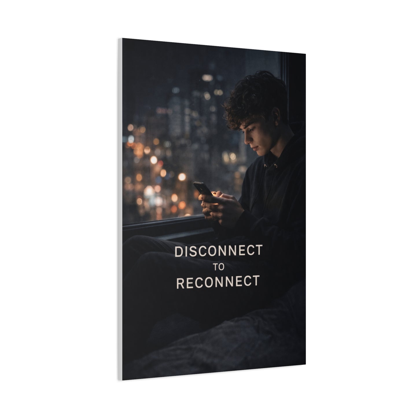 Disconnect to Reconnect Wall Art & Canvas Print