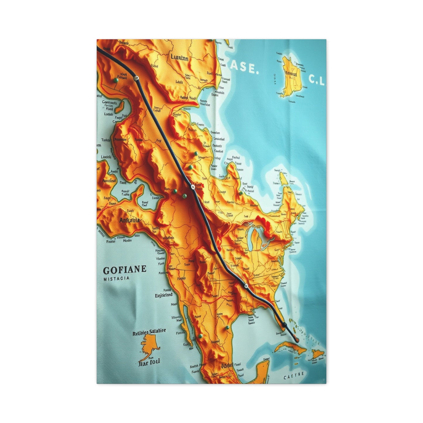 Geographic Opulence Décor