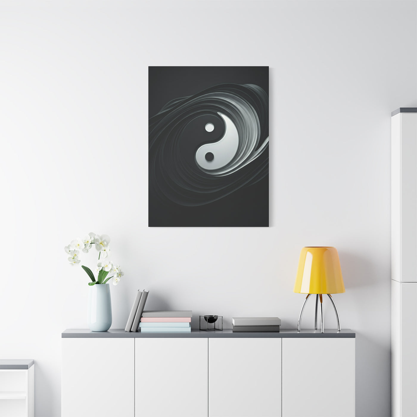 Flowing Yin Yang Balance Wall Art & Canvas Prints