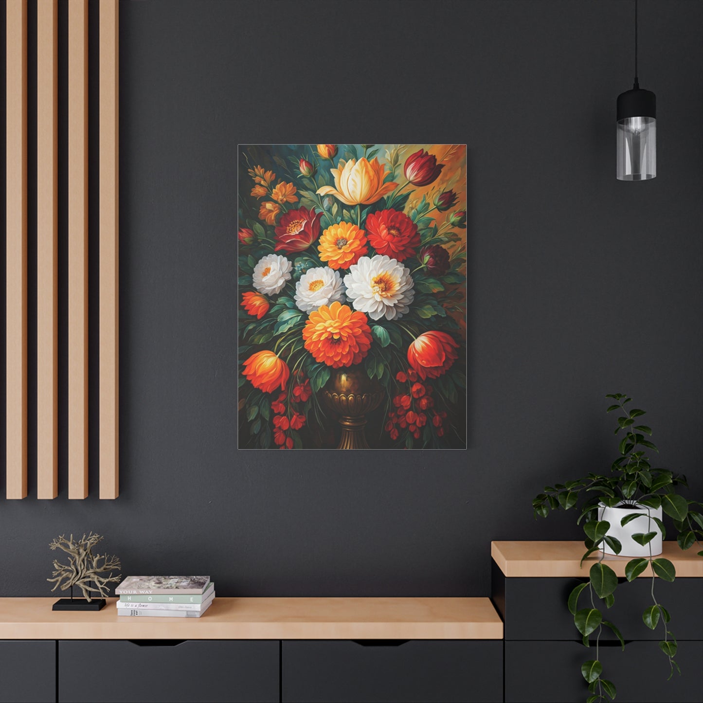 Vintage Garden Opulence Wall Art & Canvas Print