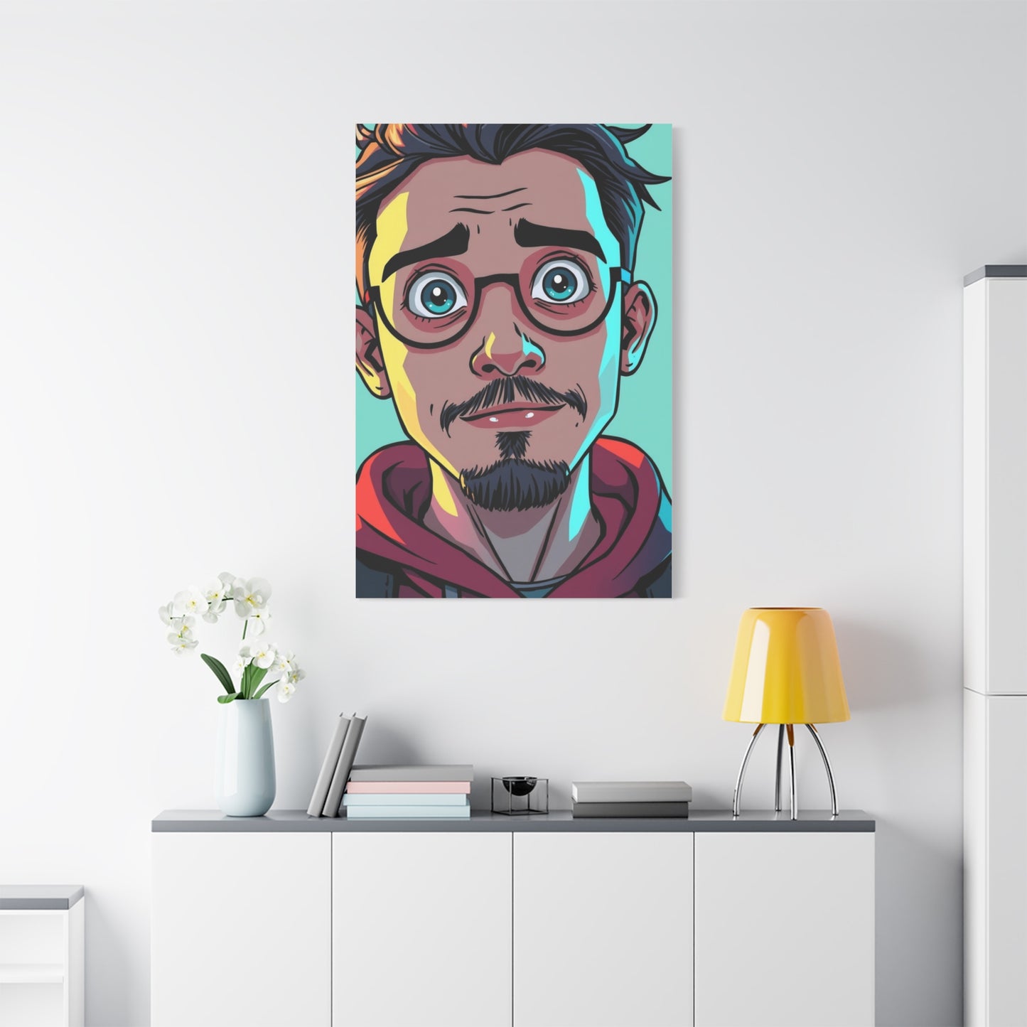Chic Animated Masterpiece Wall Art & Canvas Print