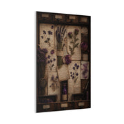 Antique Botanical Herbarium Study Wall Art & Canvas Print
