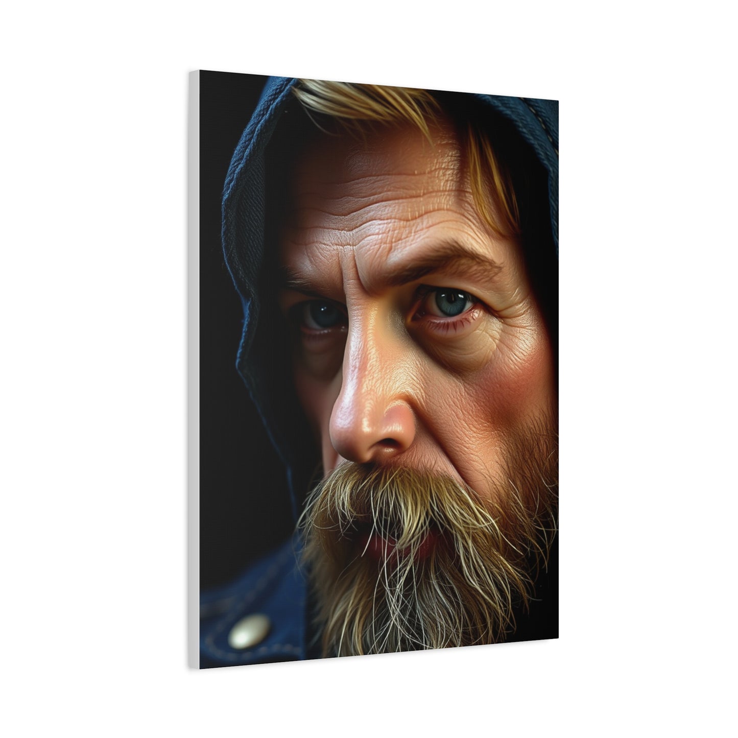 Denim and Leather Art Supreme Canvas Wall Art & Canvas Print