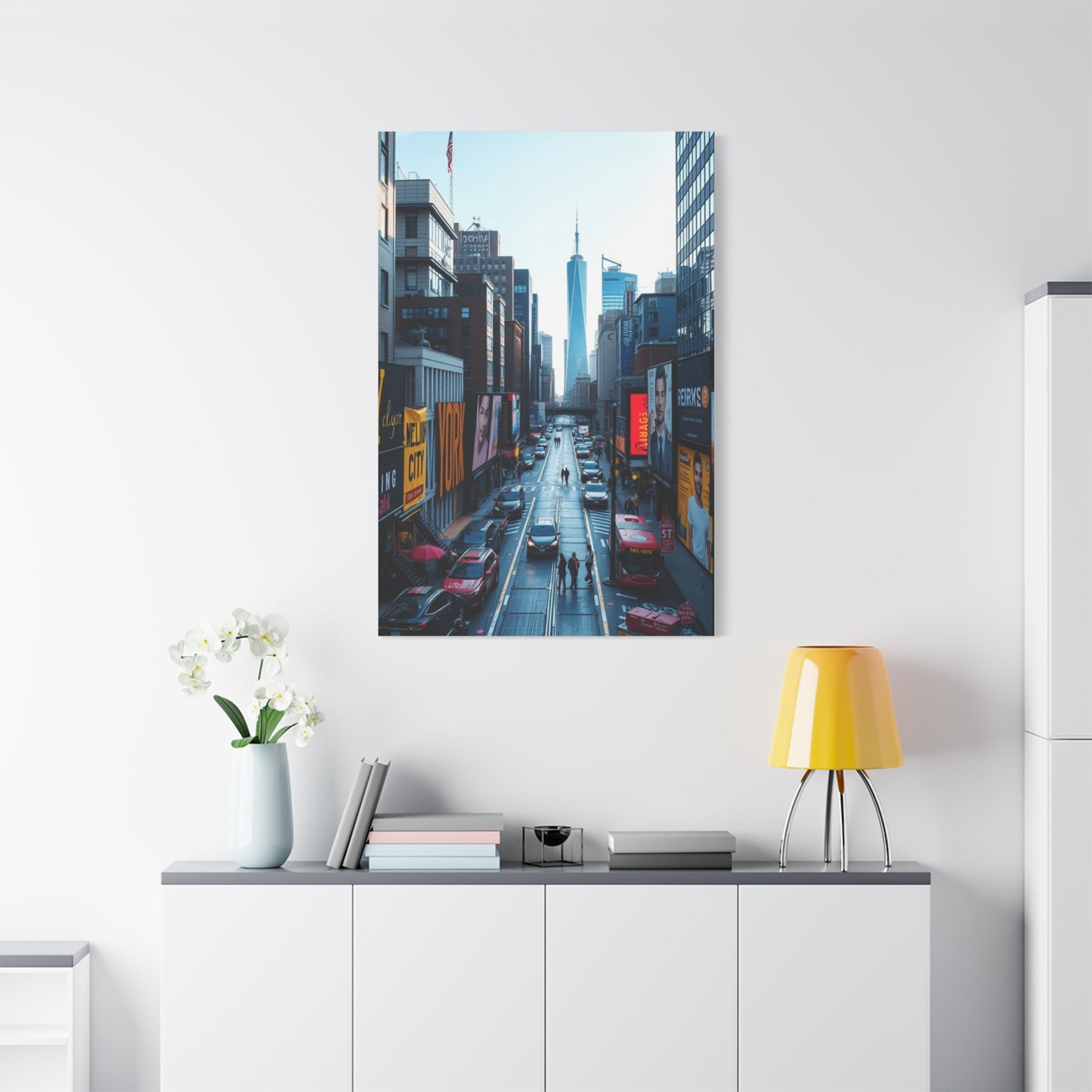Gothams Stroll Reverie Wall Art & Canvas Print