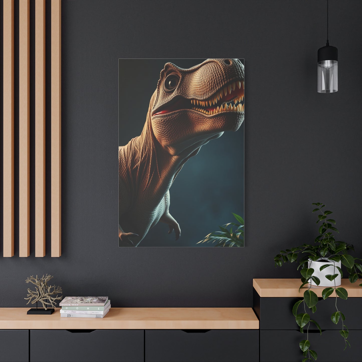 Tyrannosaurus Rex Art Canvas Art 7 Wall Art & Canvas Print