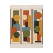 Fiery Burst Abstract Expressionist Wall Art & Canvas Print