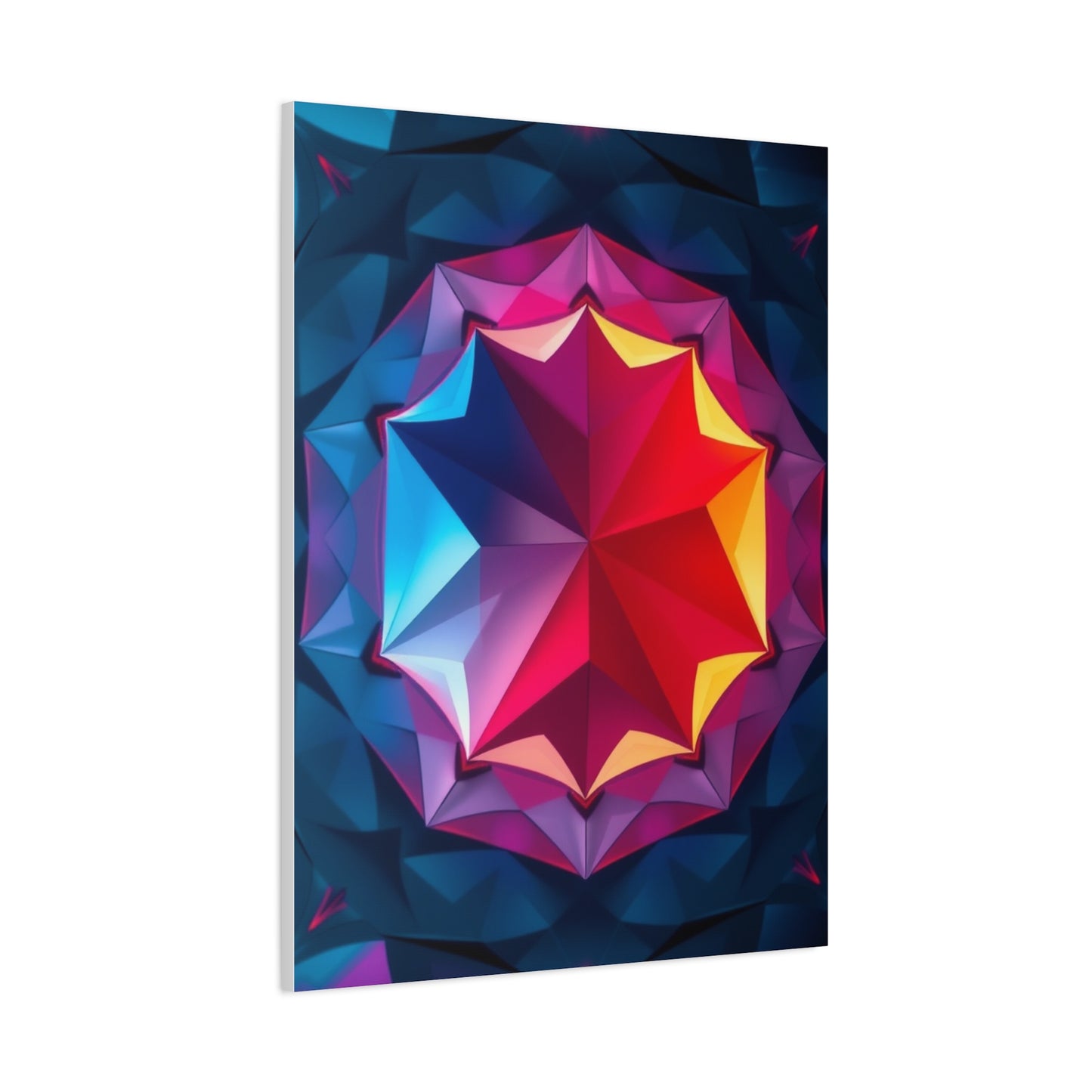 Geometric Opulence Canvas Wall Art & Canvas Print