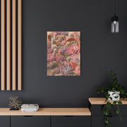 Pink Succulent Garden Wall Art & Canvas Print