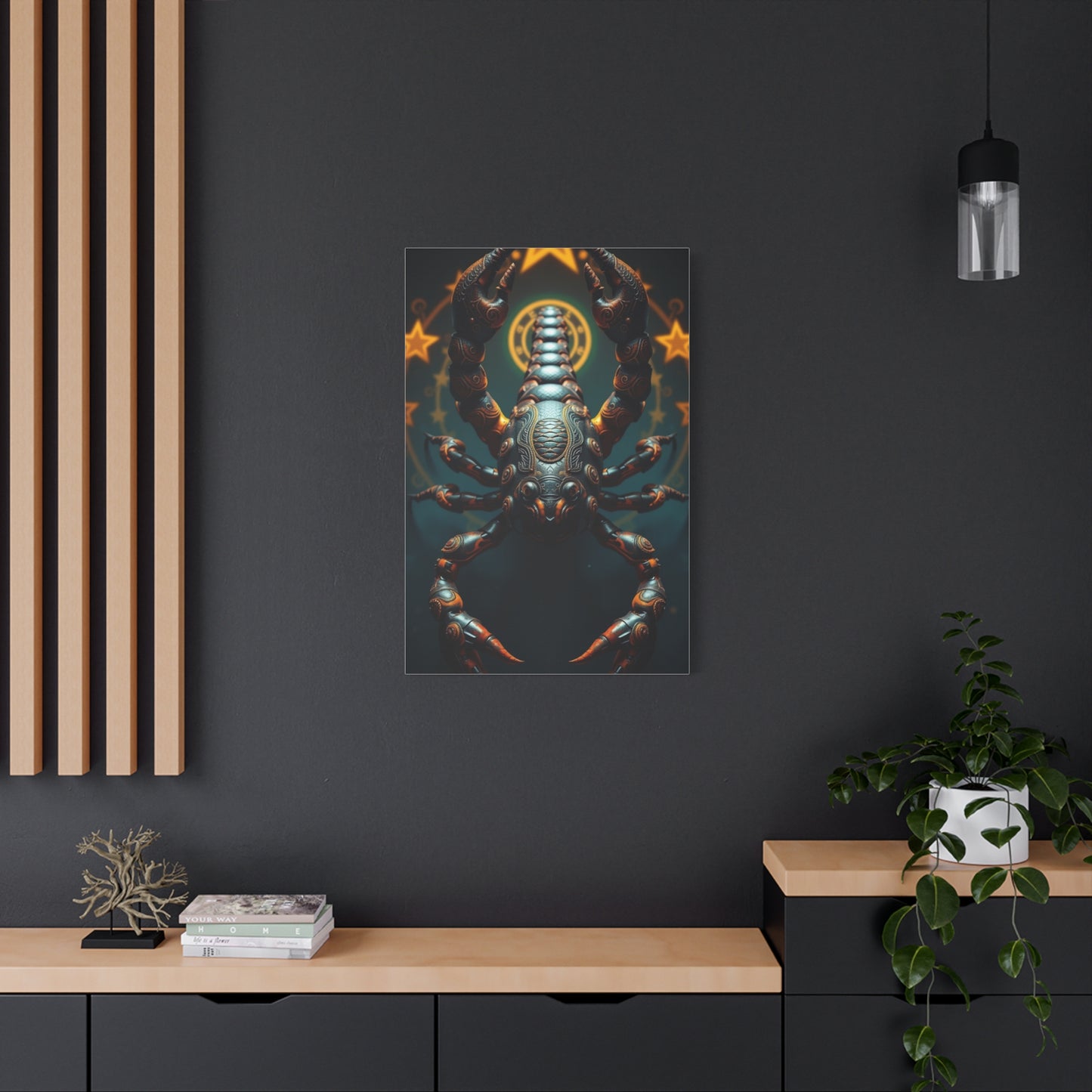 Scorpius Elegance Canvas Wall Art & Canvas Print